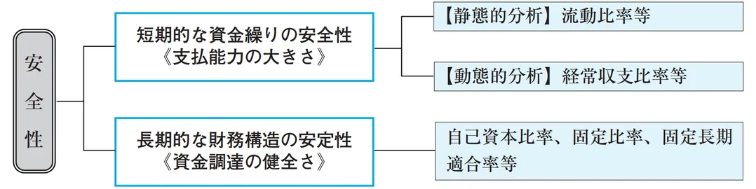 安全性分析の概要を示した図