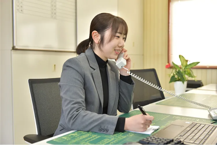 信頼関係を築く、きめ細かな顧客対応